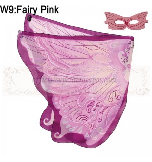 Fairy Pink Wing with mask